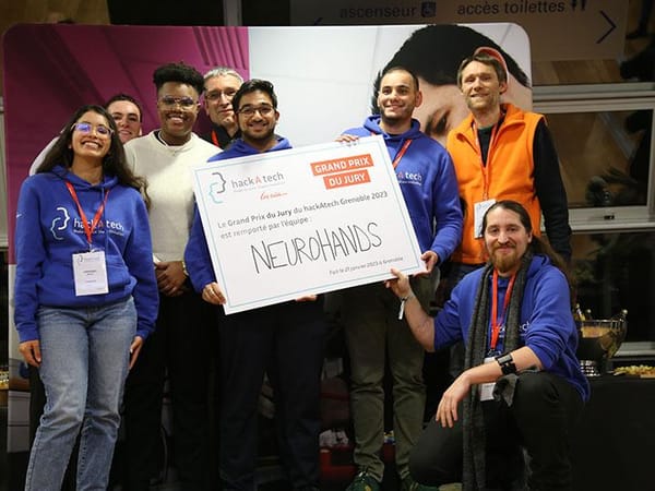 HackAtech Inria Grenoble - NeuroHands 🥇